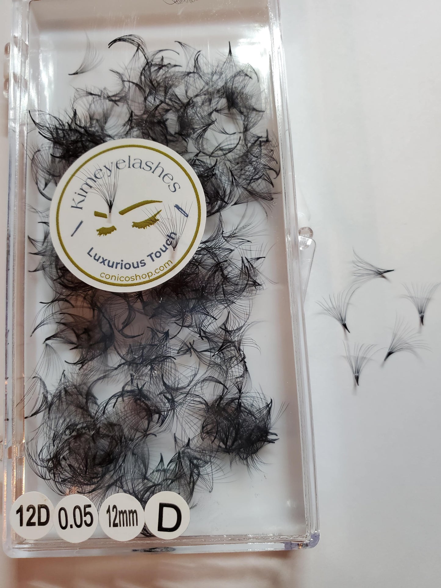 12D | 0.05 | 500 Fans/Box Promade by Kimeyelashes
