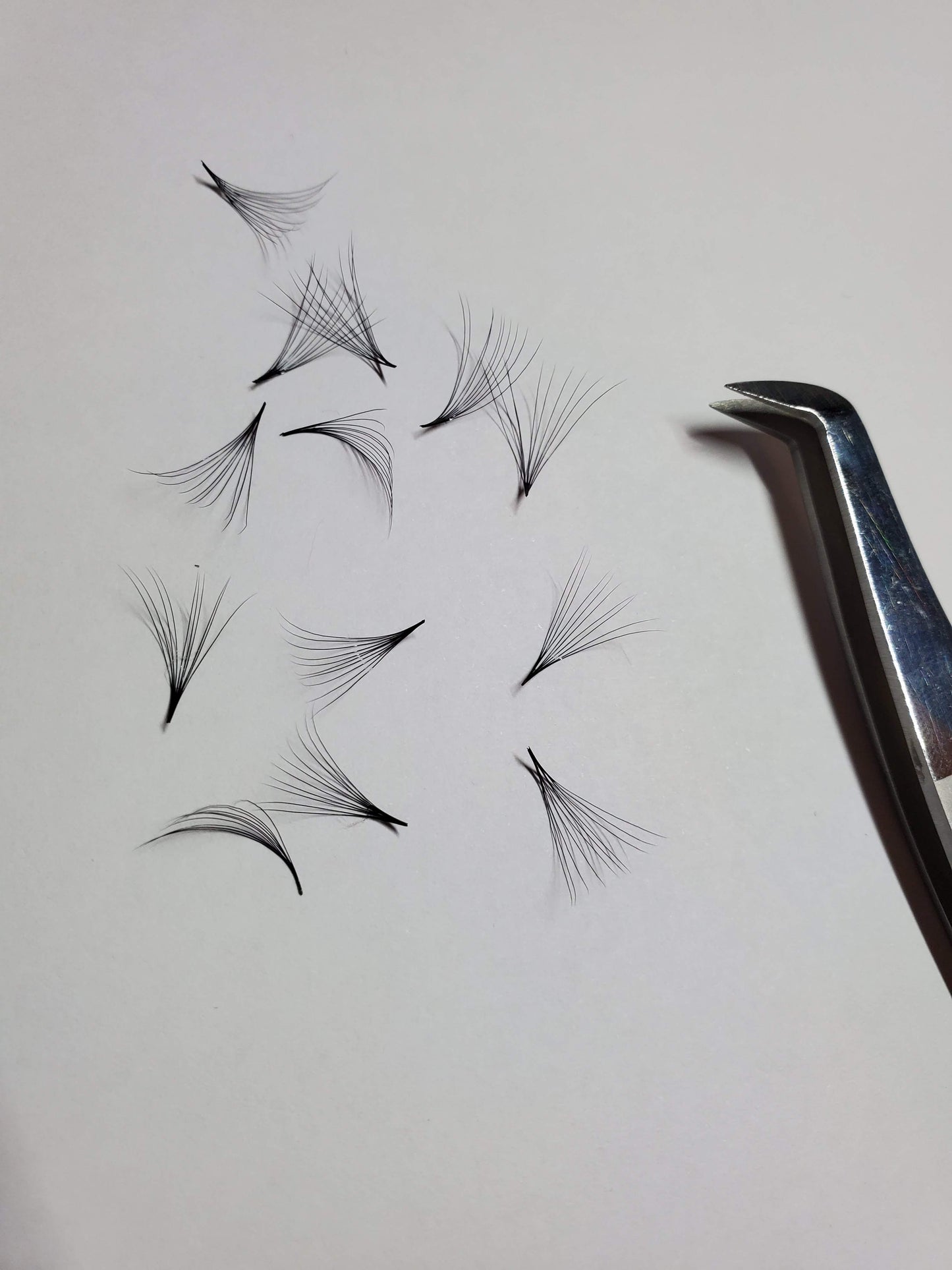 10D | 0.05 | 1000 Fans Mixed Lengths loose Fans Promade by Kimeyelashes