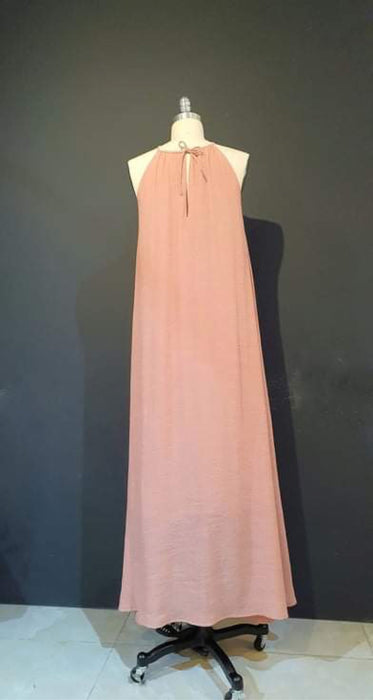 Linen Cotton Maxi dress, Women beach maxi dress, Party dress, Sleeveless